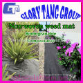 2015 agriculture & garden weed mat, Biodegradable compostable weed control fabric, PLA spunbond fabric